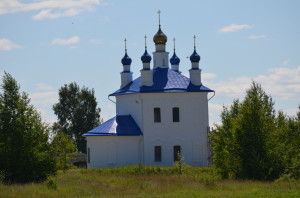 фото храма с. Хабарово октябрь 2014